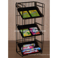 3 Schicht Zähler Draht Süßigkeiten Display Stand (PHY1045F)